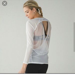 If you’re lucky long sleeve lululemon top